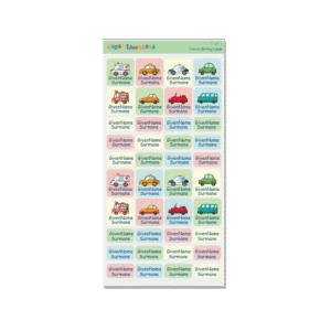 Alternative view of Iron on Clothing Labels - Car 2