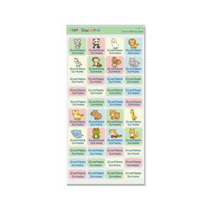 Iron on Clothing Labels - Animal 4