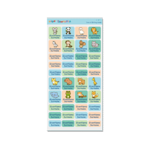 Alternative view of Iron on Clothing Labels - Animal 4