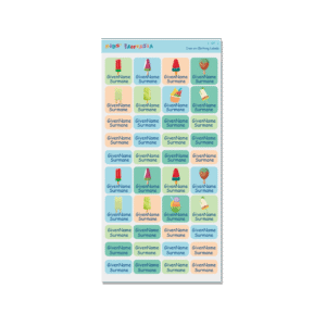 Alternative view of Iron on Clothing Labels - Icecream 3