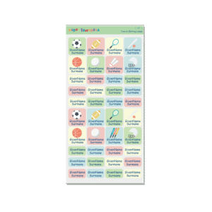 Alternative view of Iron on Clothing Labels - Sports 2