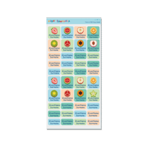 Alternative view of Iron on Clothing Labels - Fruit 3