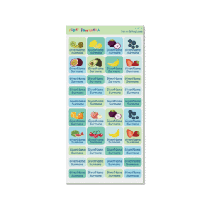 Alternative view of Iron on Clothing Labels - Fruit 9