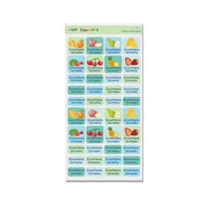 Stick on Cloth Label -Fruit 8