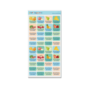 Alternative view of Stick on Cloth Label -Fruit 8