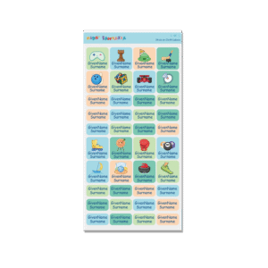 Stick on Cloth Label -Sports 2