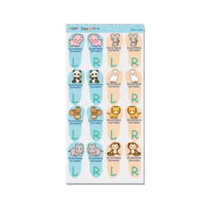 Alternative view of Shoe Labels -Animal 3