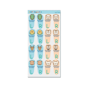 Alternative view of Shoe Labels -Animal 5