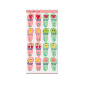 Shoe Labels -Fruit 3
