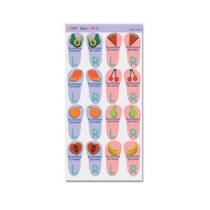 Shoe Labels -Fruit 1