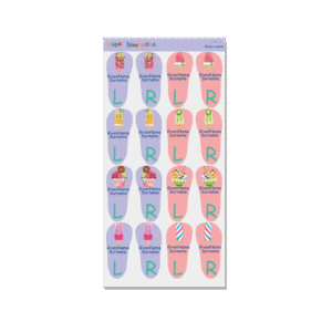 Alternative view of Shoe Labels -Icecream