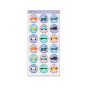 Alternative view of Rewards Stickers -Car 1