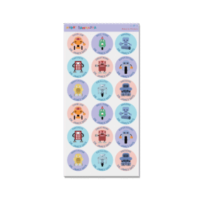 Alternative view of Rewards Stickers -Robot 1