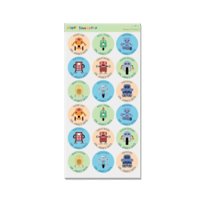Rewards Stickers -Robot 1