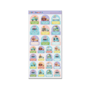 Alternative view of Name Lable(hard surface) -Icecream Van