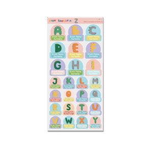 Alternative view of Name Lable(hard surface) -Alphabet 3