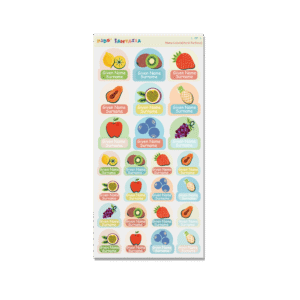 Name Lable(hard surface) -Fruit 3