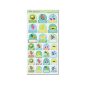 Name Lable(hard surface) -Fruit 7