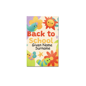 Bag Tags Back to School