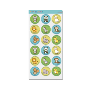 Birthday Gift Labels-Animal 1